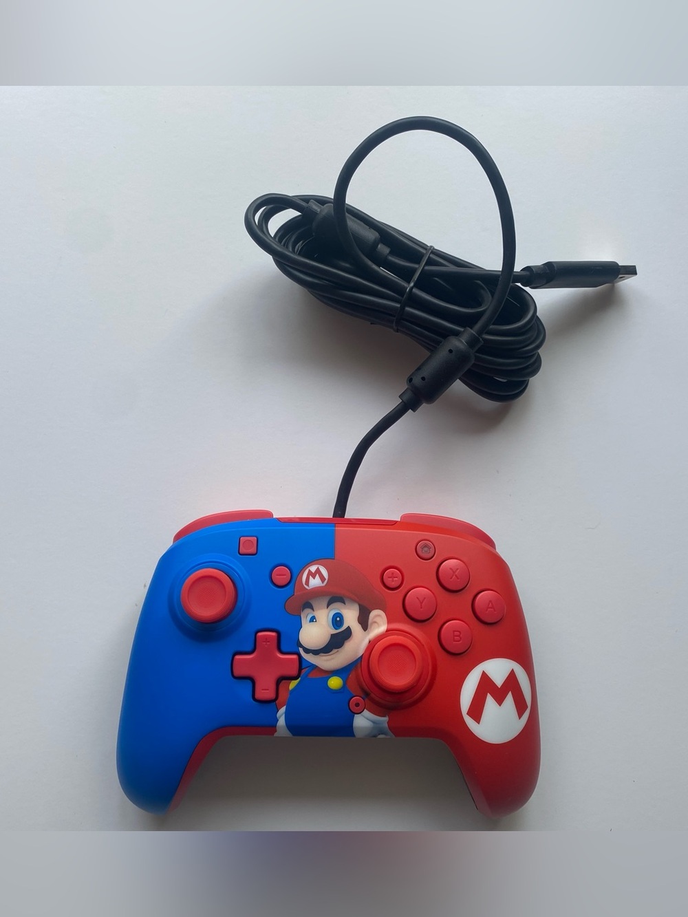 🎮 PDP Faceoff Deluxe+ Audio Wired Controller - Power Pose Mario, Official Ninten